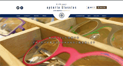 Desktop Screenshot of opteria-glassias.jp